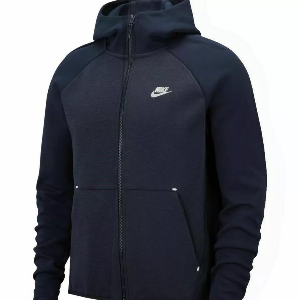 Nike Tech Fleece Full Zip Hoodie obsidian blue